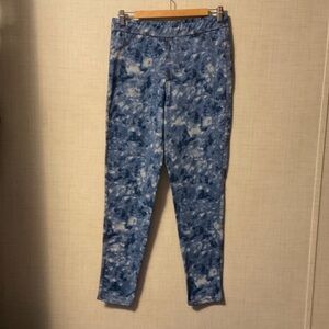 Stylish Blue Tie-Dye Jeggings